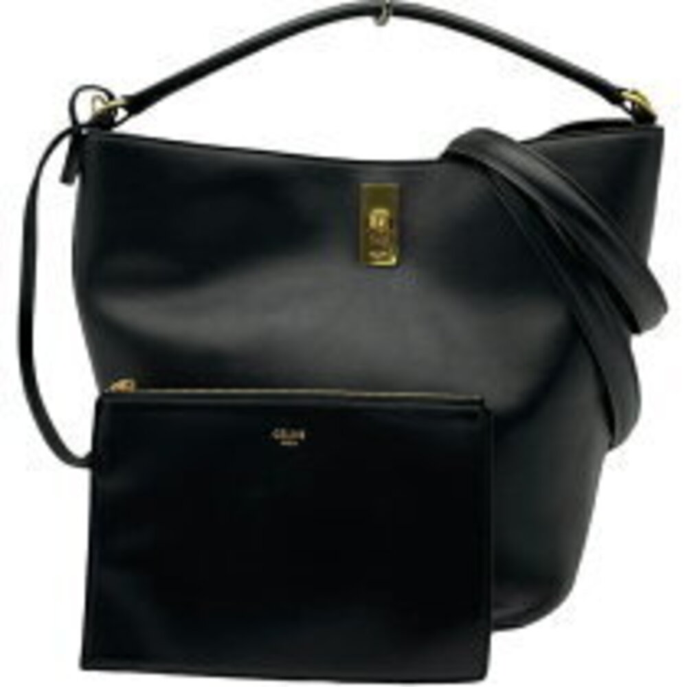 Celine Teen Bucket black hardware calf leather - Picture 1 of 11